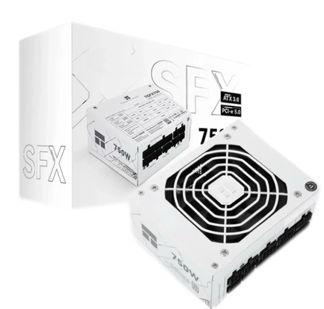 Full Module Gold SFX Small Power Supply 850W/750W/650W/550W Power Supply Black/White