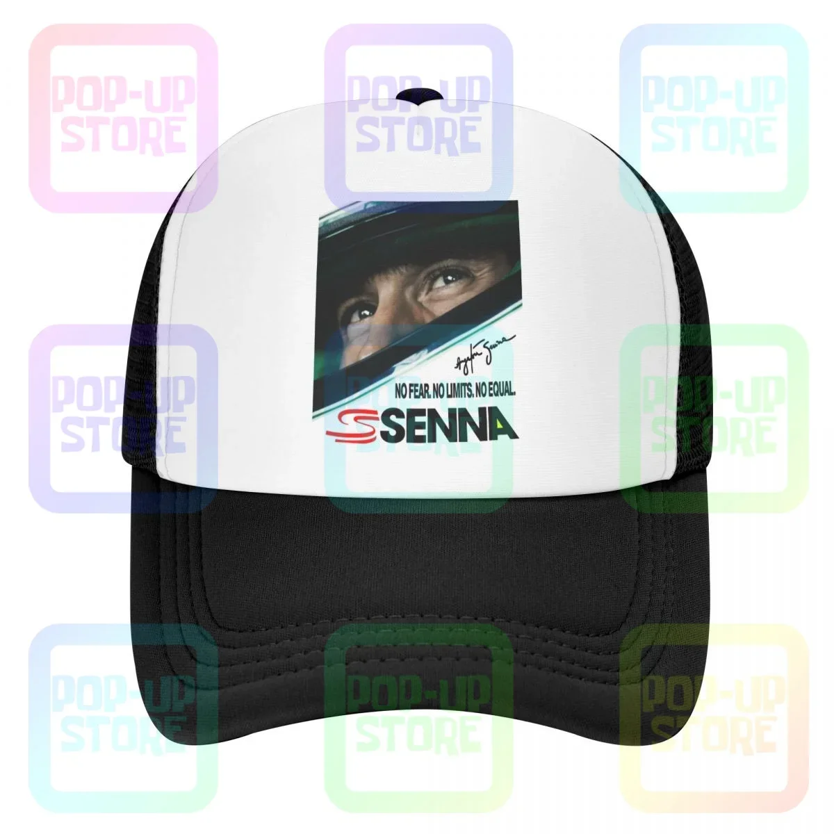 bone-ayrton-senna-racing-masculino-formula-f1-campeonato-mundial-legend-preto-e-branco-respiravel-bone-de-camionista-fashion