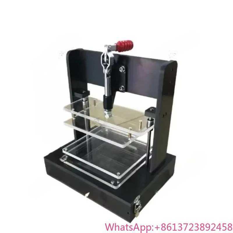 

PCB Universal Test Stand PCBA Test Rack Embryo Frame Testing Jig DIY Circuit Board Fixture 180x160MM with 4 Acrylic Board