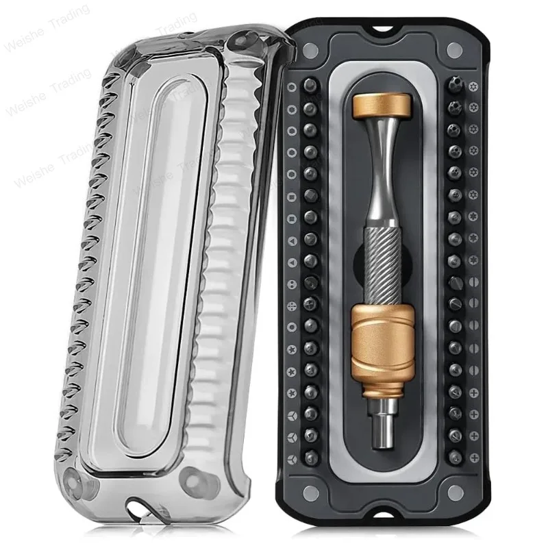

37 in 1 Precision Screwdriver Set with Magnetic S2 Steel Bits Low Gravity Handle for Repair Tools Kit