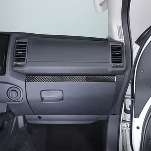 Sợi carbon mềm Hộp găng tay xe cho Nissan Frontier, bảng câu chuyện, dải trang trí, phụ kiện xe hơi, 2024 8 Cổng bán hàng chính Glory Nissan Frontier - 3