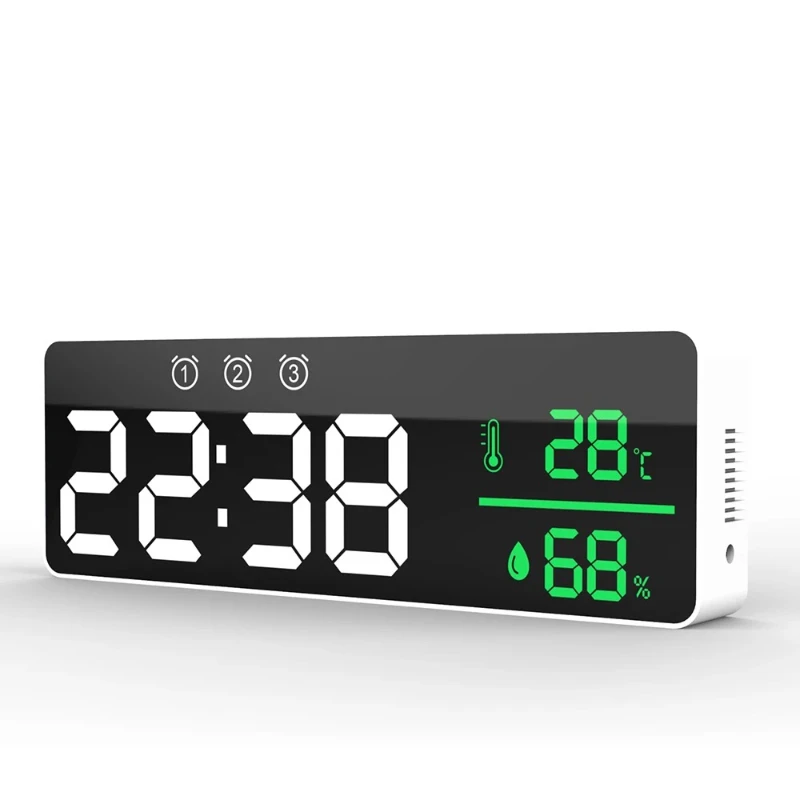 

High Precision Wall Mounted Light Emitting Diode Display Digital 24-hour Real-time Monitoring of Temperature