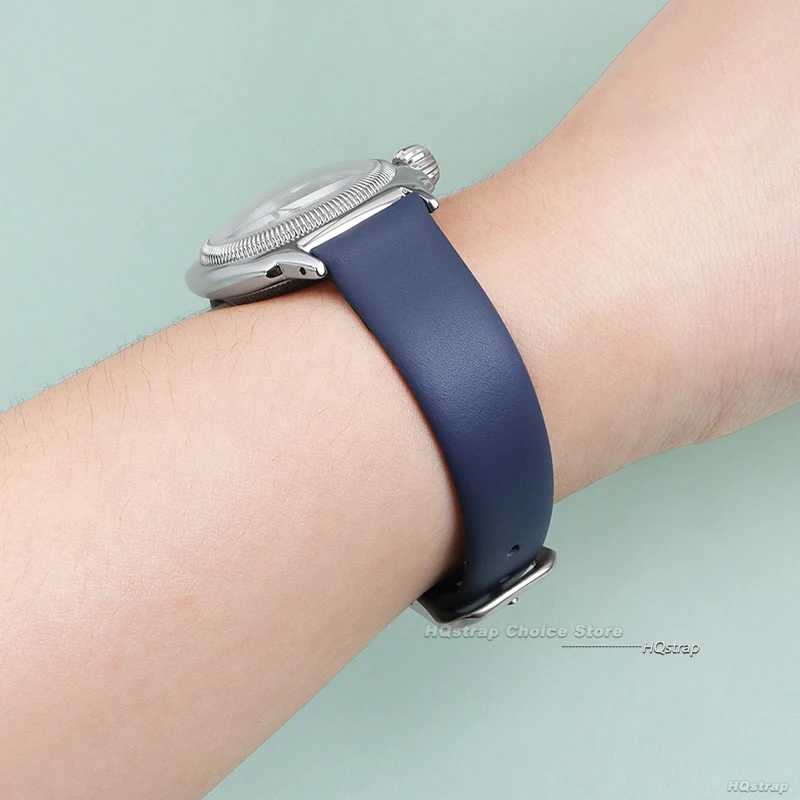 Fashion Genuine Leather Watch Bracelet Women Watchband Wristwatch Mini Band 6mm 8mm 10mm 12mm 13mm 14mm 15mm 16mm 17 Small Strap