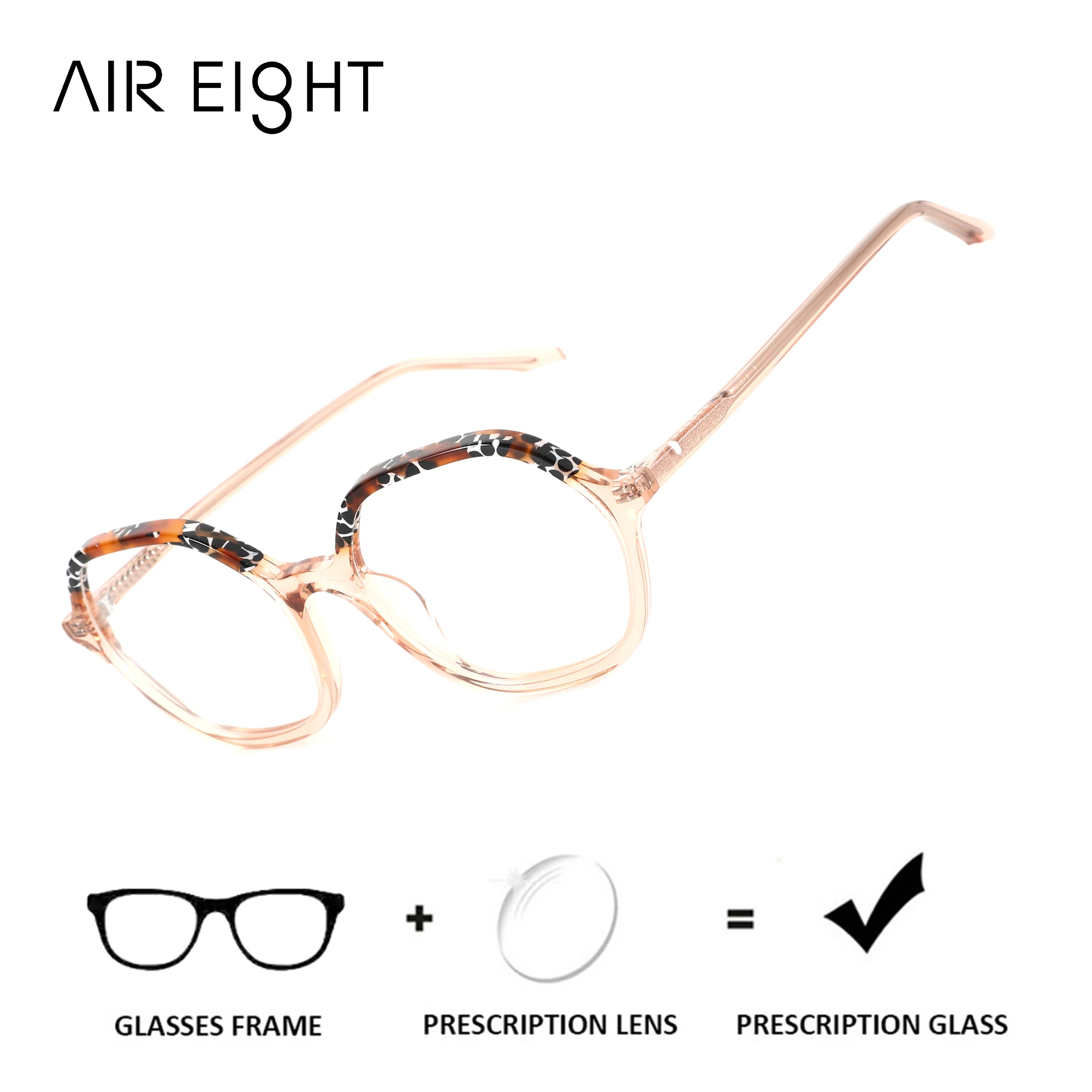 AIREIGHT – lunettes de prescription en acétate pour femmes, verres progressifs, lumière bleue, photochromiques, optiques médicales