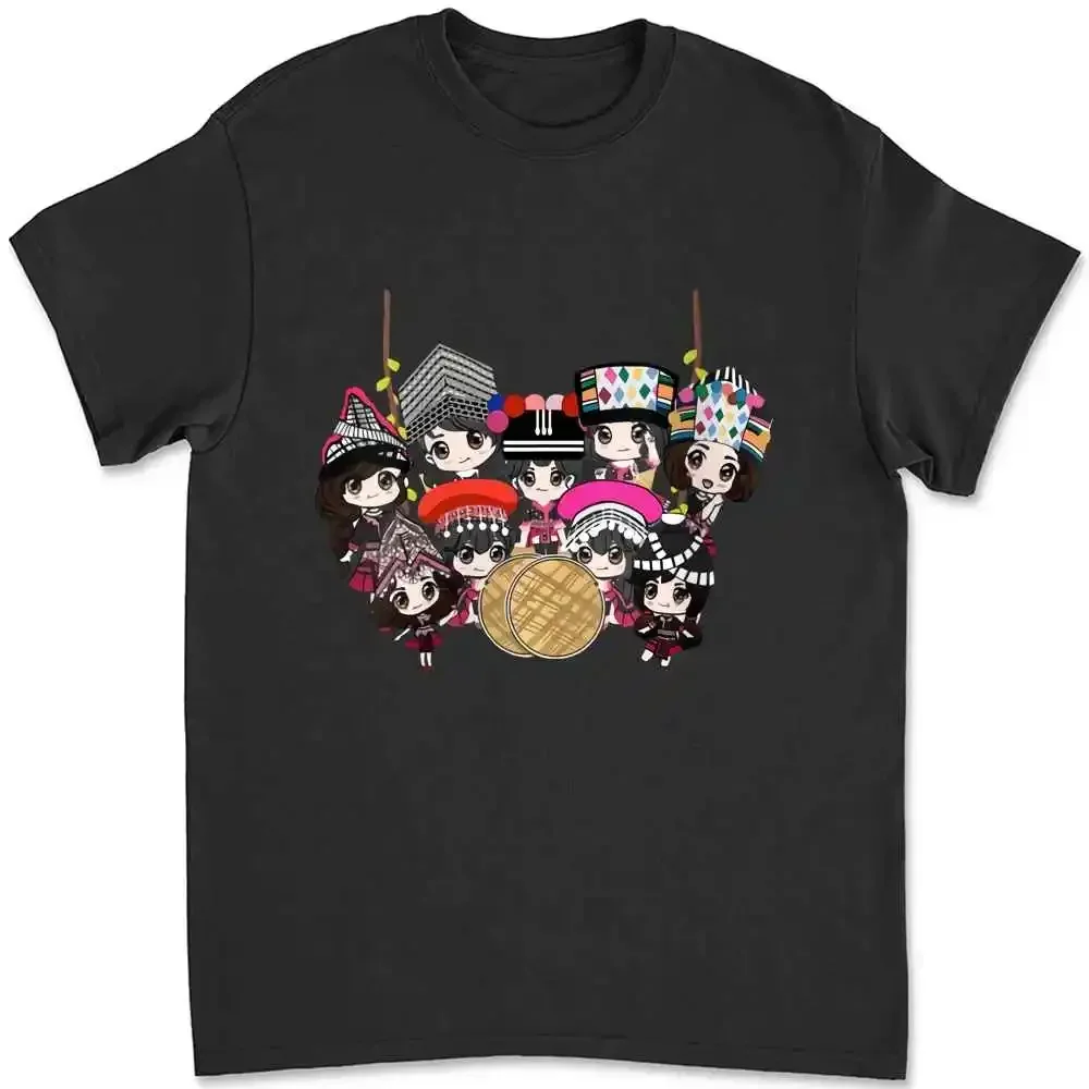 9 Hmong Girls T-shirt U1K5