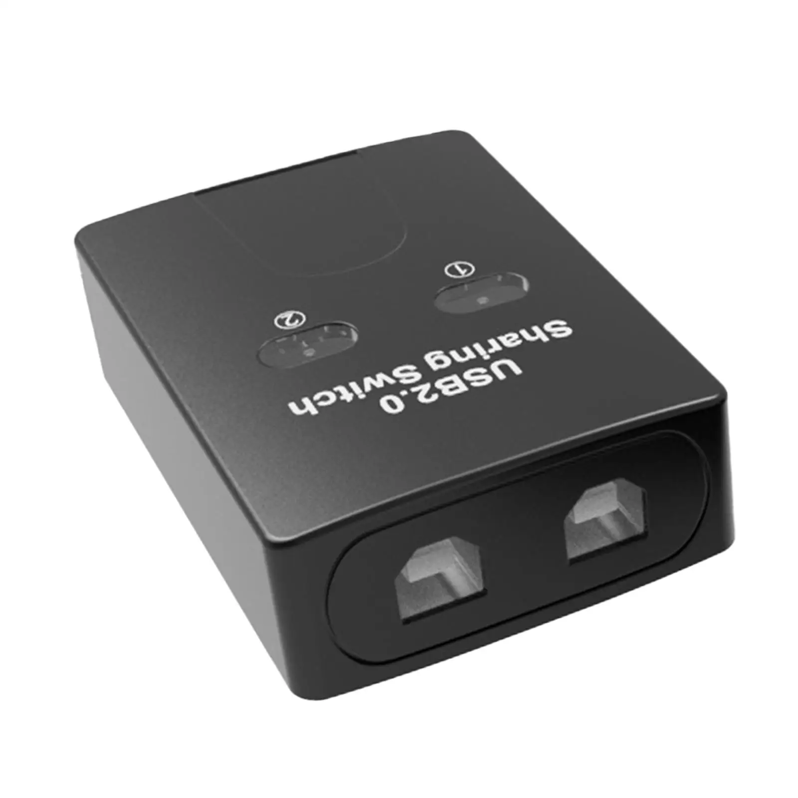 Printer Sharing Device Adapter 2 in 1 Out Stable Connection Peripheral Device Switch Selector Switcher for U Disk Computer PC
