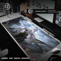 Wuthering Waves Zani Mouse Pad Cartoon rubber 120x60 mouse pad desktop computer office keyboard e-sports Genshin game