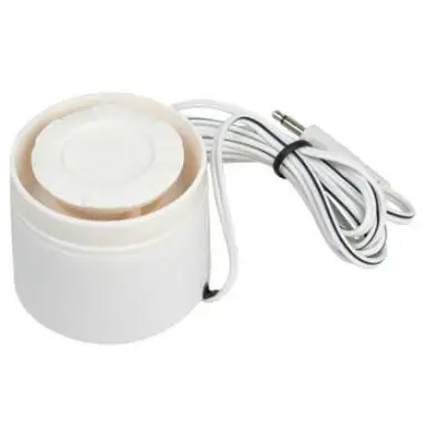 SmartYIBA Wired  Alarm Siren Mini Horn Siren For Alarm System Indoor White Siren Horn