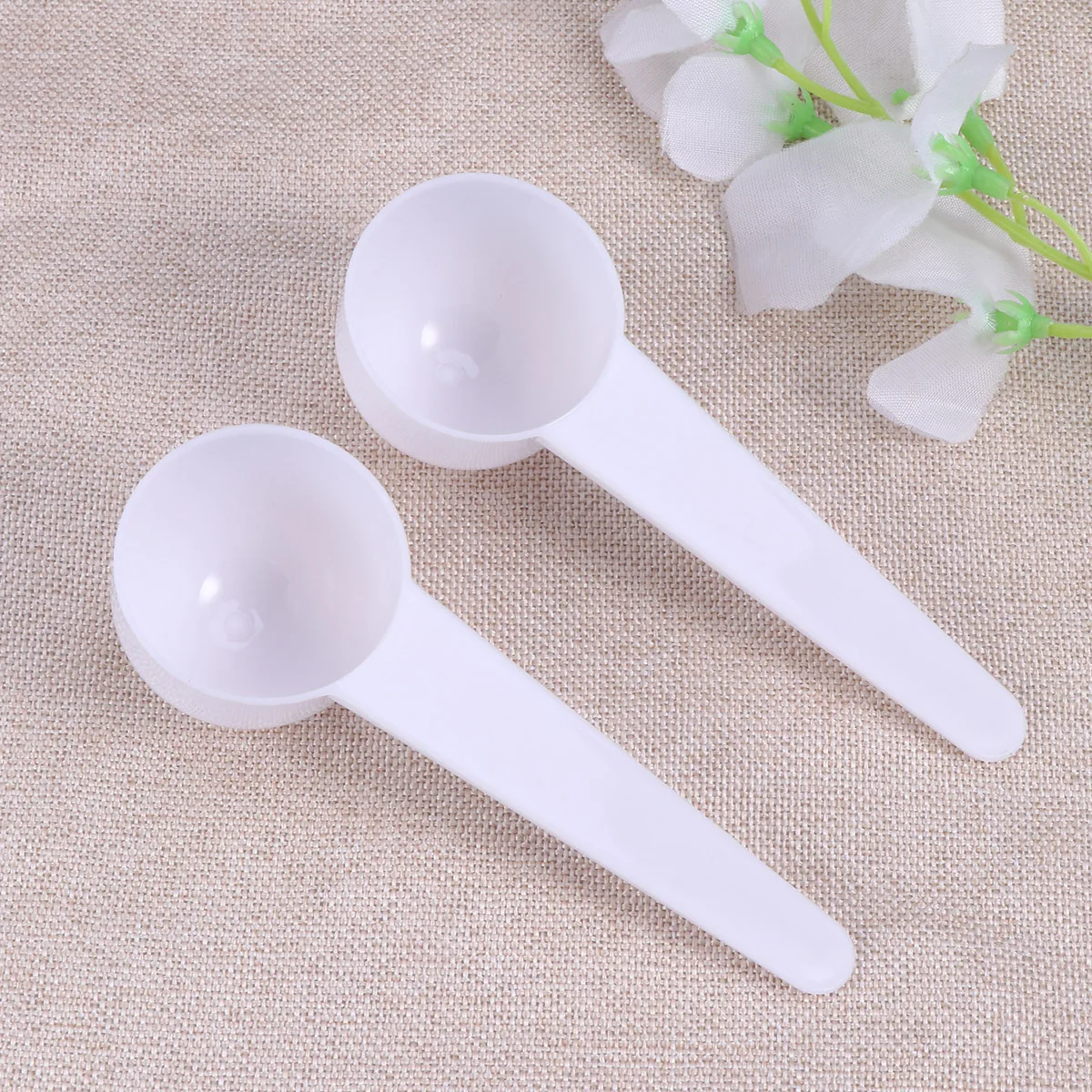 

25Pcs Plastic Measuring Spoon Food Safety Material Coffee Tea Milk Powder Scoop Kitchen Measuring Tool