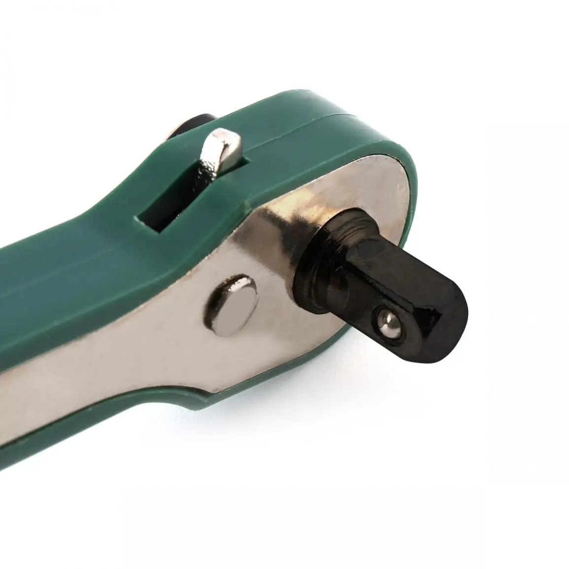 

Mini 1/4 Inch Head Screwdriver Pole 6.35mm Inner Hexagon Dual-head Ratchet Socket Wrench Spanner Home Hand Tool Accessory