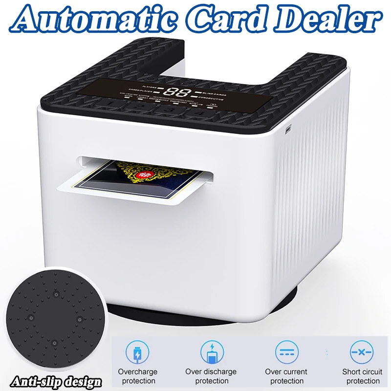 4000mah-rechargeable-type-c-electric-automatic-card-dealer-machine-poker-cards-dispenser-360°-rotating-dealing-card-device-tool