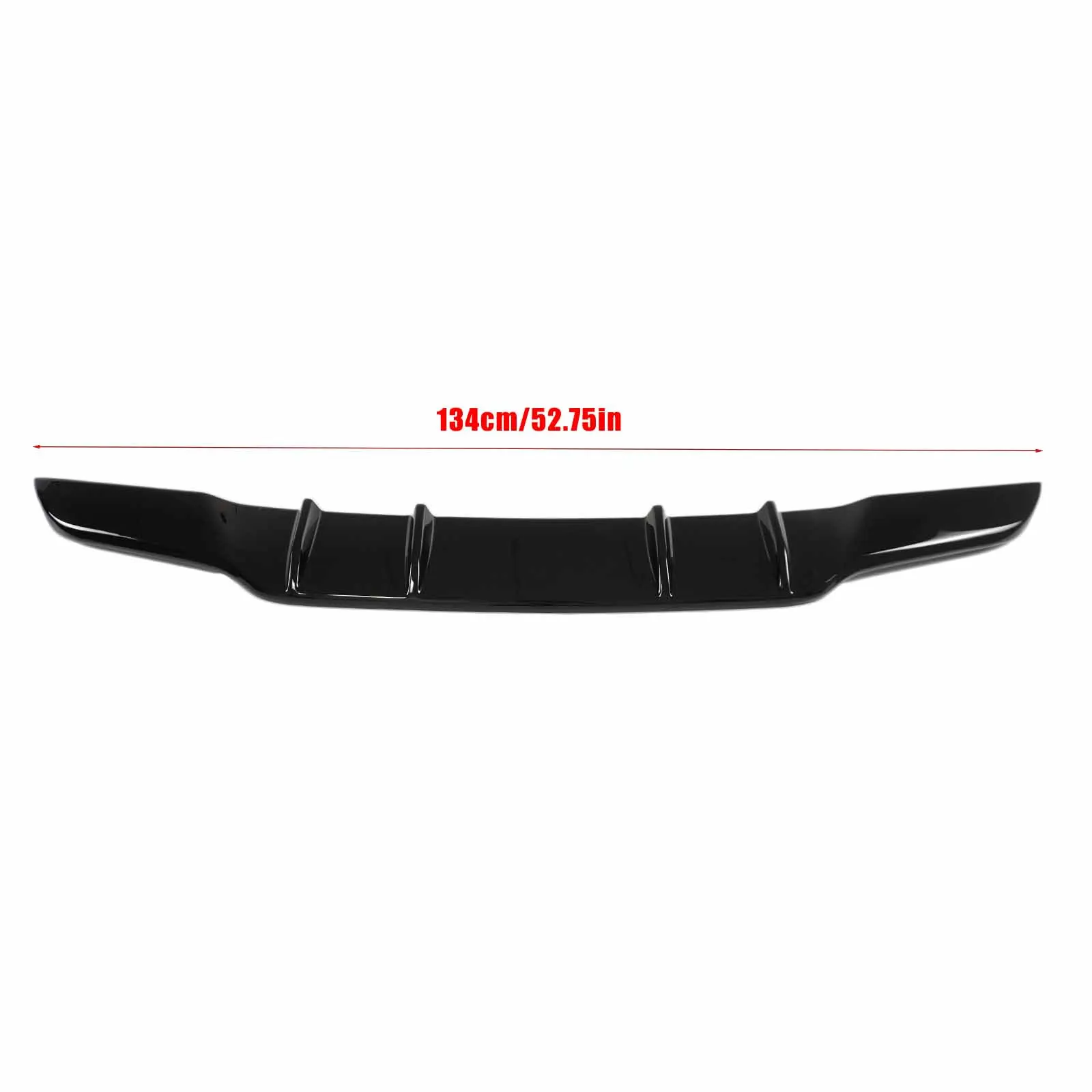 لسيارة جيب جراند شيروكي جميع الموديلات 2013-2022 Trackhawk SRT8 WK2 الأوسط سبويلر الجذع الجناح طقم هيكل السيارة بلاستيك ABS أسود لامع