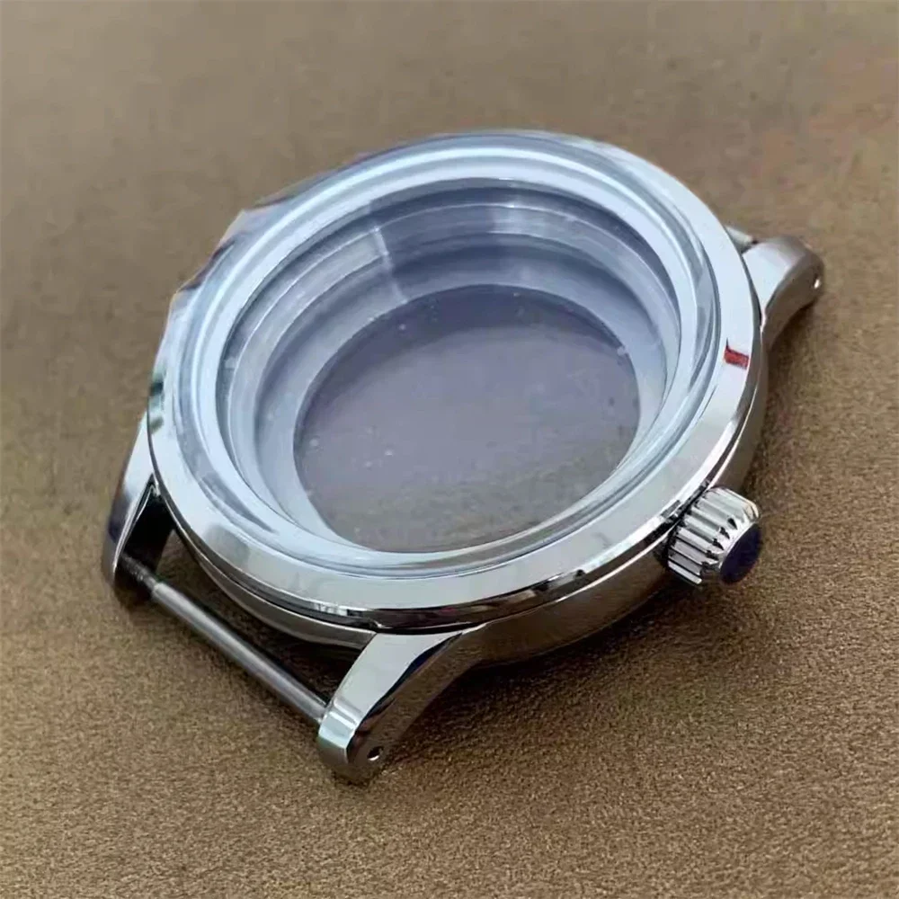 Set quadrante cinturino cassa NH34 cassa orologio in acciaio inossidabile da 39,5 mm cinturino in pelle con chiusura a farfalla da 19 mm e quadrante da 31 mm per movimento NH34 fai da te