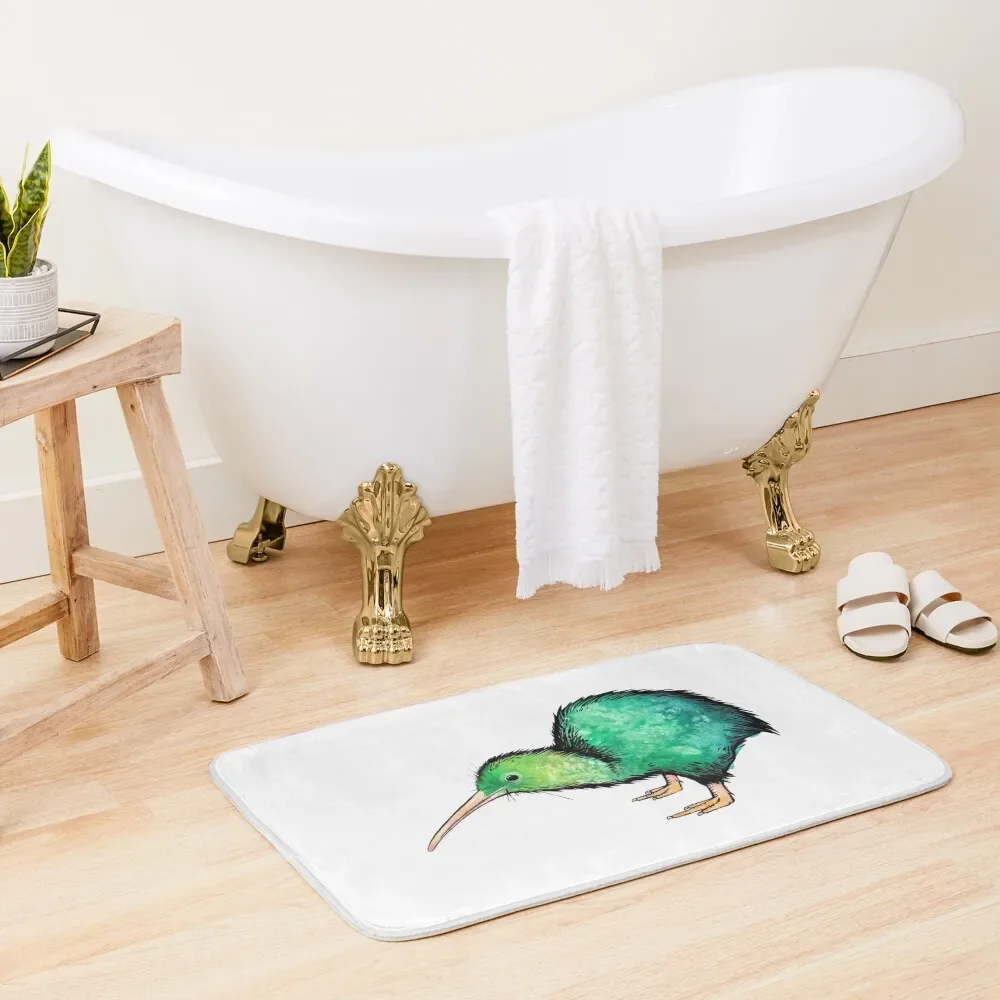 

Cute Kiwi - Watercolour Art Bath Mat Kitchen Carpet Accessories Sets For The Bathroom Floors Bathrooms Accessories Novelties Mat