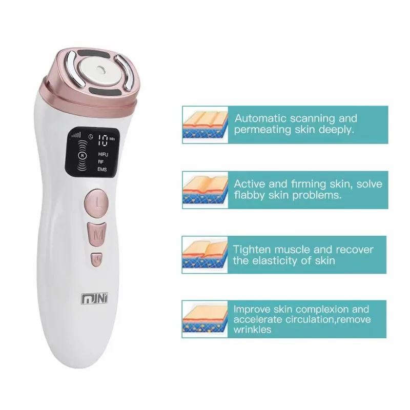 Home Use Portable Winkle Removal Facial Lifting Firming Skin Rejuvenation Anti Aging Beauty Device