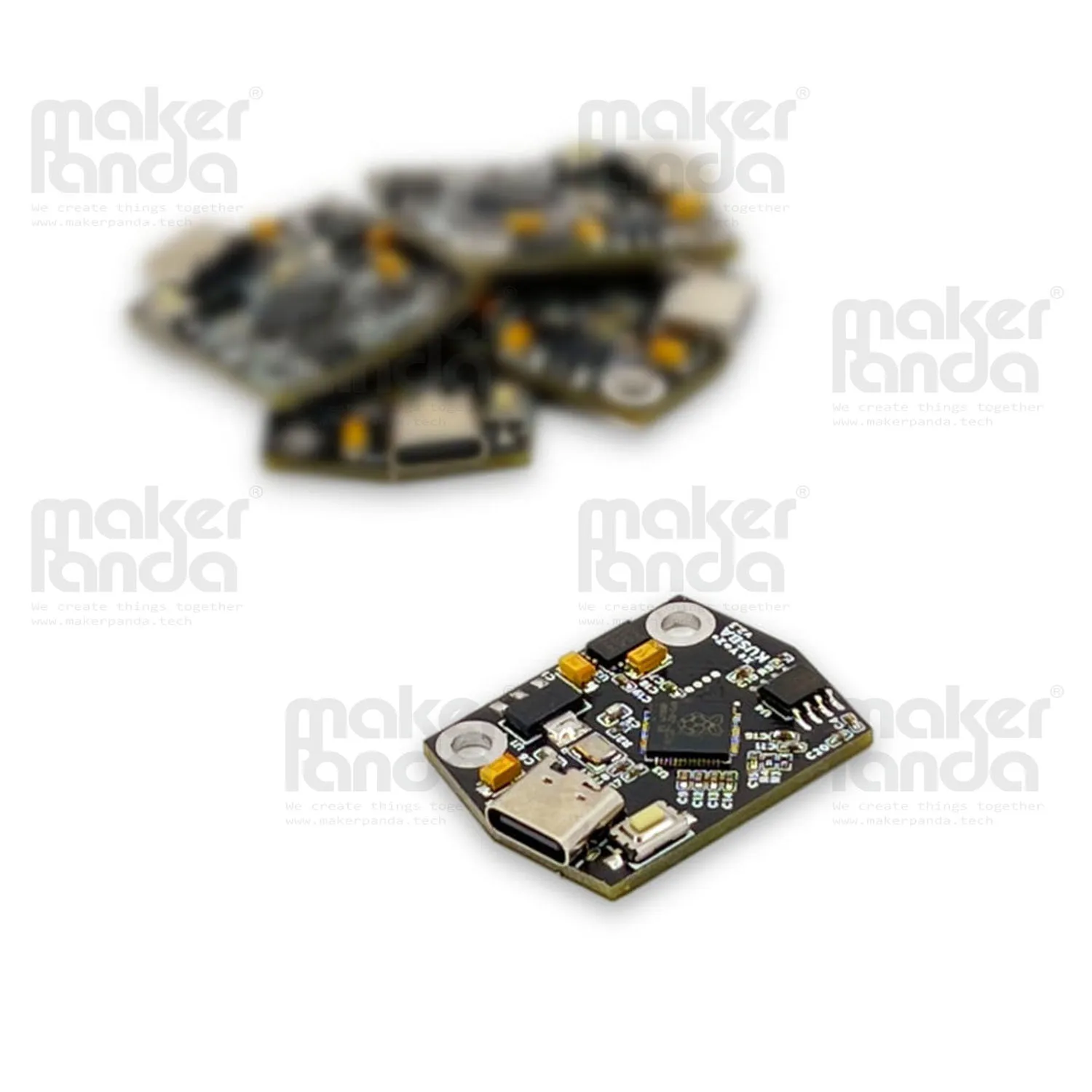 makerpanda KUSBA USB ADXL 345, acelerómetro PCB v2.4 para Klipper diseñado por Xbst e iik\'s Tech para impresora 3D DIY o Voron