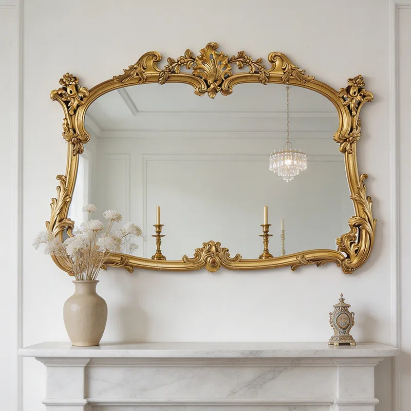 Hanging Big Mirror Funky Living Items Room Modern Funky Xenomorph Girls Bedroom Bathroom Mirror Luxury Espelhos Home Decorations