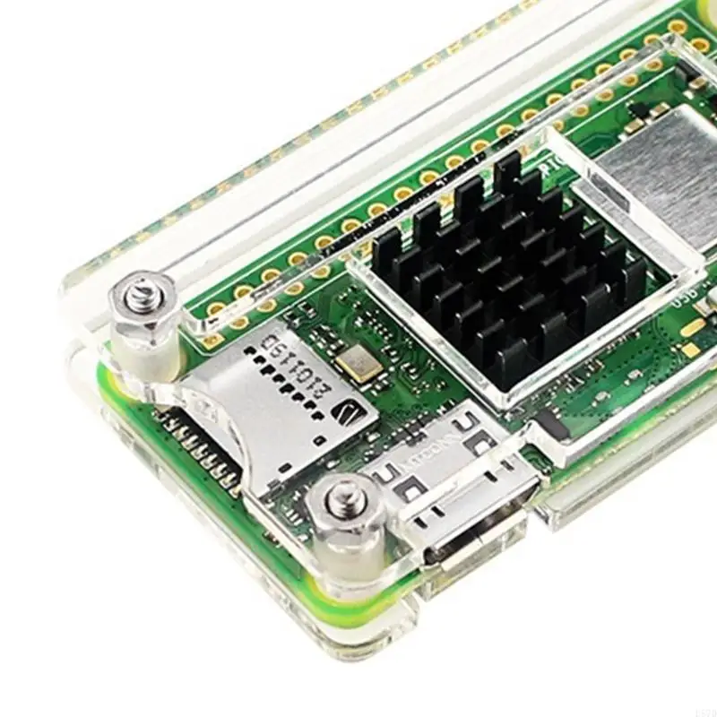 Acrylic for Case for Zero 2W for Case with Cooling Fan for Transparent for Case and Aluminum H