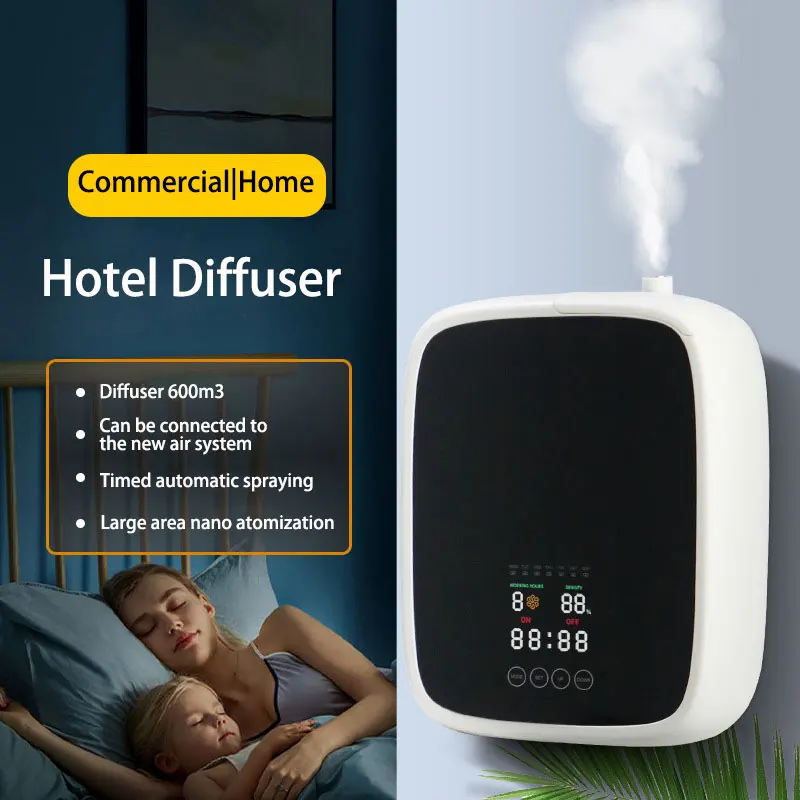 Machine d'aromathérapie pour hôtel, diffuseur d'huiles essentielles, machine à parfumer commerciale pour chambre d'amis, machine à parfumer intelligente