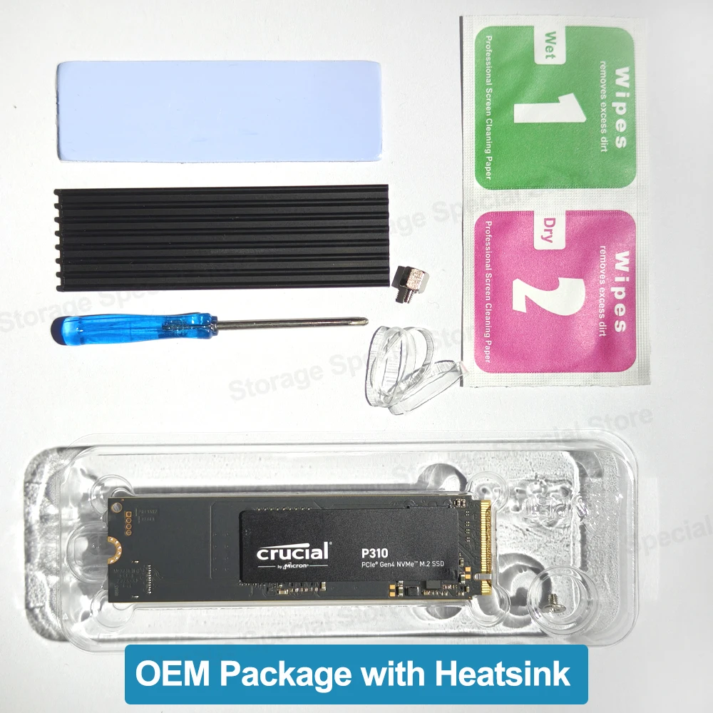 الأصلي حاسمة P310 SSD NVMe M.2 2280 محرك الحالة الصلبة الداخلي PCIe Gen4 قراءة ما يصل إلى 7100 ميجابايت/ثانية ثلاثية الأبعاد NAND SSD 1 تيرا بايت القرص الصلب #6