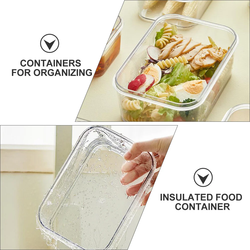 

Airtight Food Storage Containers 450Ml Leakproof Stackable Bpa-Free Plastic Containers For Fridge Pantry Organization With