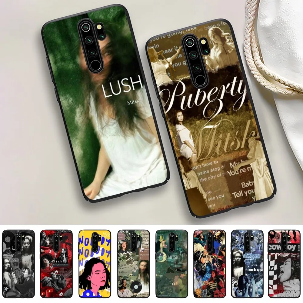 Singer Mitski Star Phone Case For Redmi 5 6 7 8 9 10 plus pro 6 7 8 9 A GO K20 K30 K40 pro plus F3 Fundas