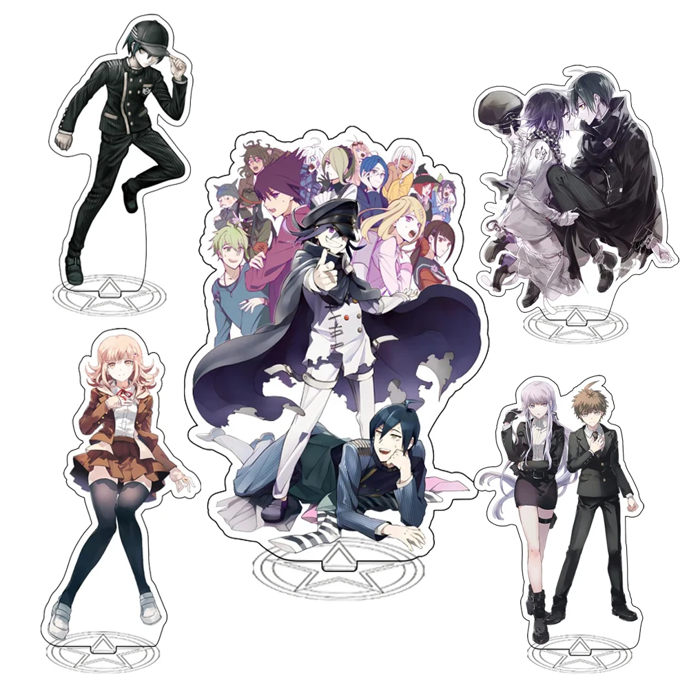 New Anime Figure Acrylic Stand Model Plate Desk Decor Standing Sign Dangan Ronpa Oranment For Women Men Jewelry Oranment 15CM