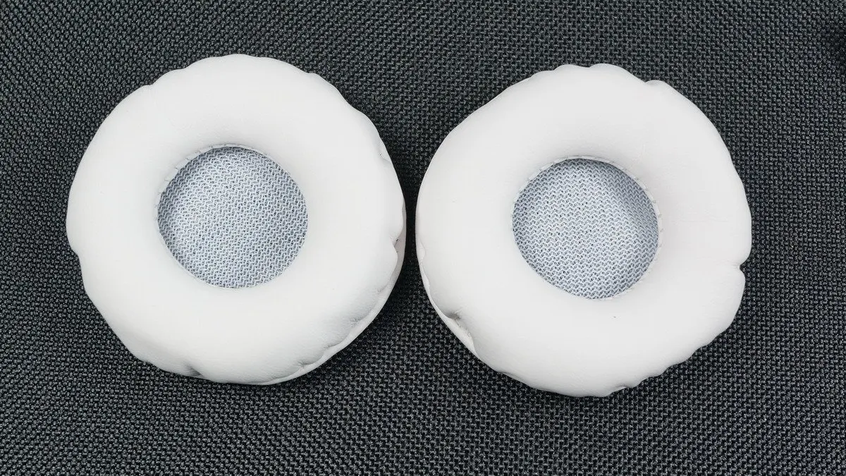 Сменные амбушюры, запасные части для наушников AKG K430 Y30, белые амбушюры, 1 пара