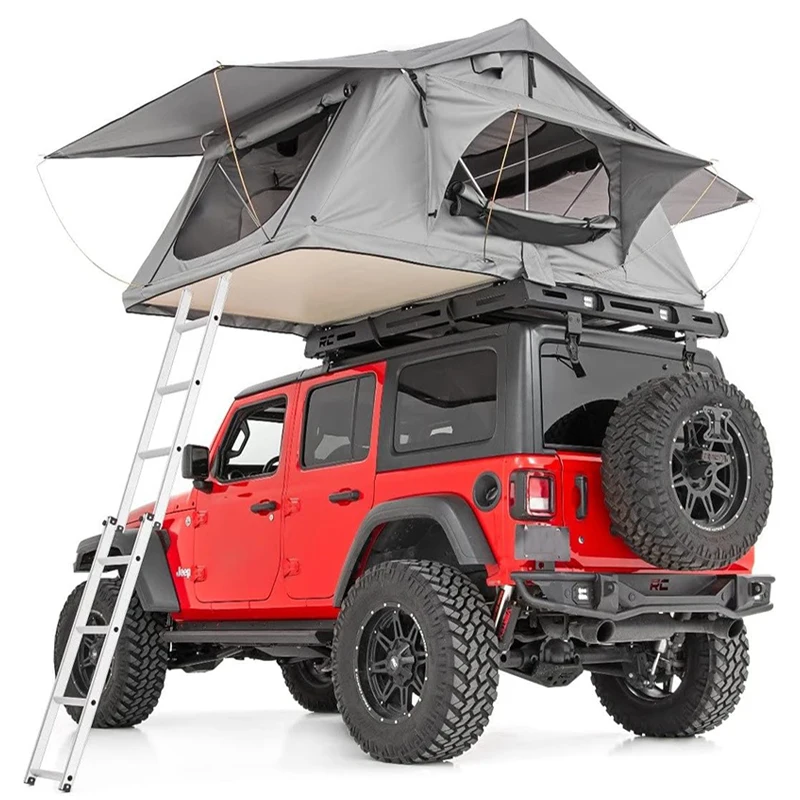 

Wholesale Customized Soft Rooftop Tents Car SUV Truck Sun Shelter Auto 4 Season Lightweight Roof Top Tent 2 Person