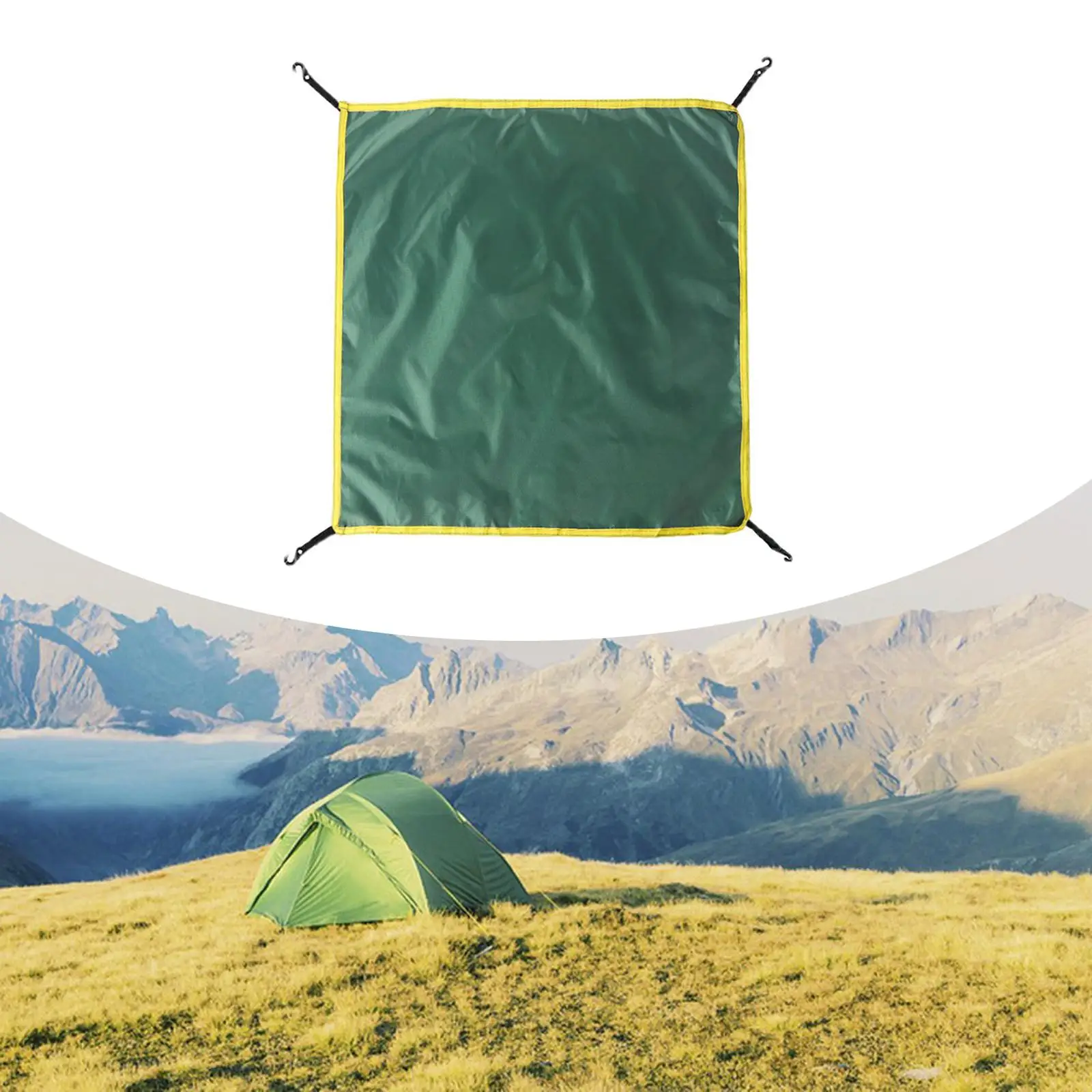 Rainfly Accessory Lightweight Tarp Fits 3-4 Person Instant Tent for Hiking