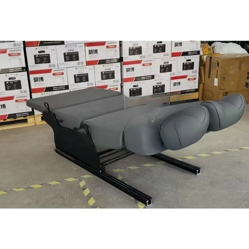 Three-way two-seat rolling wheelchair camper RV conversion kit