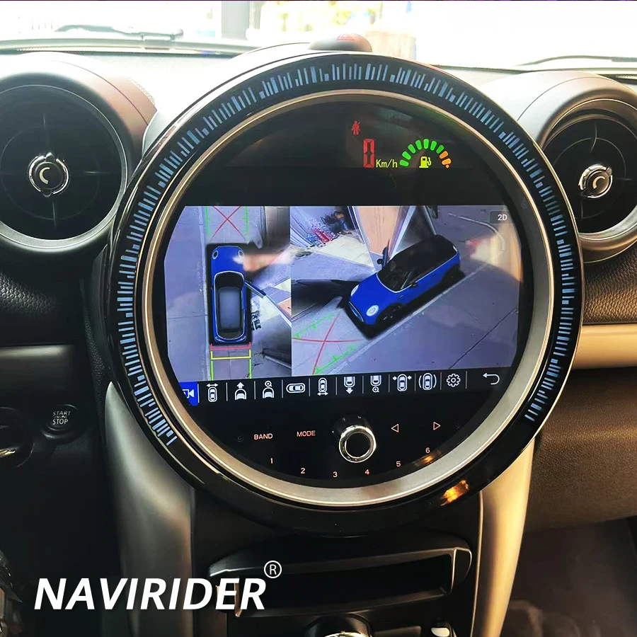 Y 9inch Android 15 Screen For BMW Mini R60 Car Radio Navigation Wireless Carplay GPS WIFI 4G Bluetooth Video Stereo Multimedia