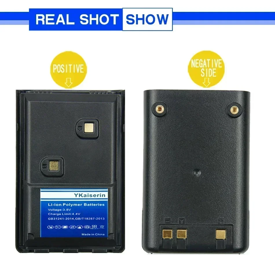 YKaiserin 2450mAh بطارية QB-26L ل ألينكو DJ-500 DJ-10 DJ-100 DJ-289G DJ-A10 DJ-A11 DJ-A41 DJ-W100 DJ-W500 DJ-MD5 EBP-88H #3