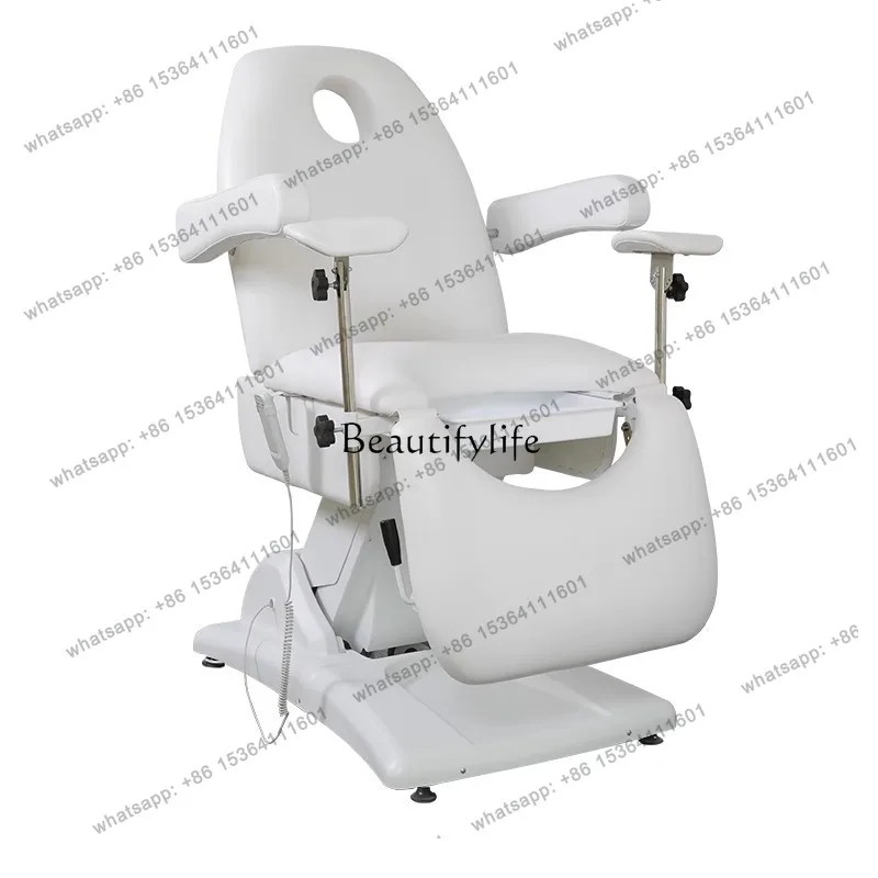 D06Electric beauty bed gynecological examination multi-functional nursing treatment bed
