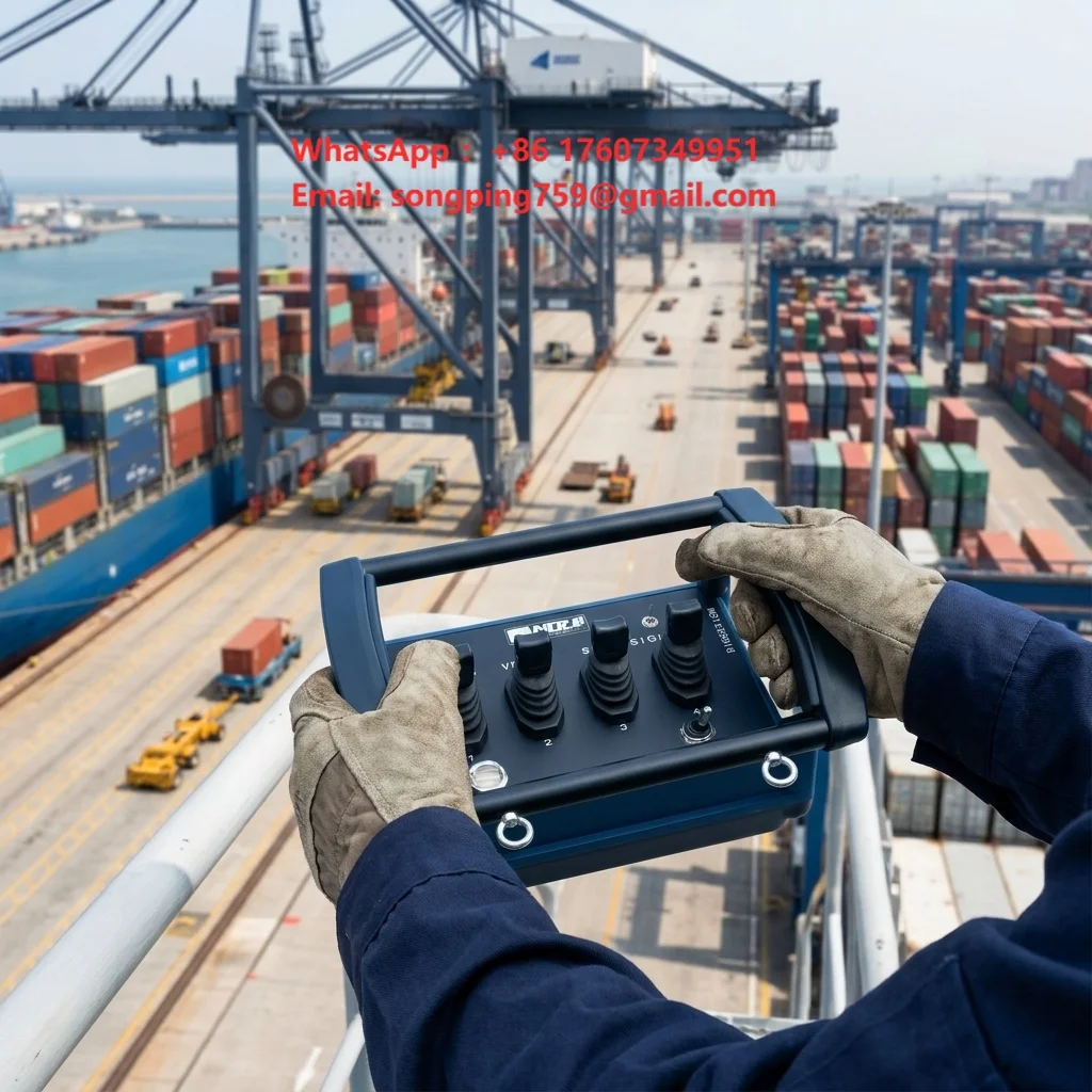 Industrial Hydraulic Remote Control Marine Waterproof Kit Wireless Controller for Seaport Marine Lifting Cranes
