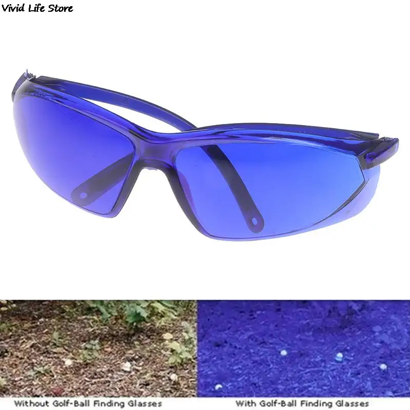 Golf Ball Finding Glasses Sports Sunglasses Fit for Running Golf Driving