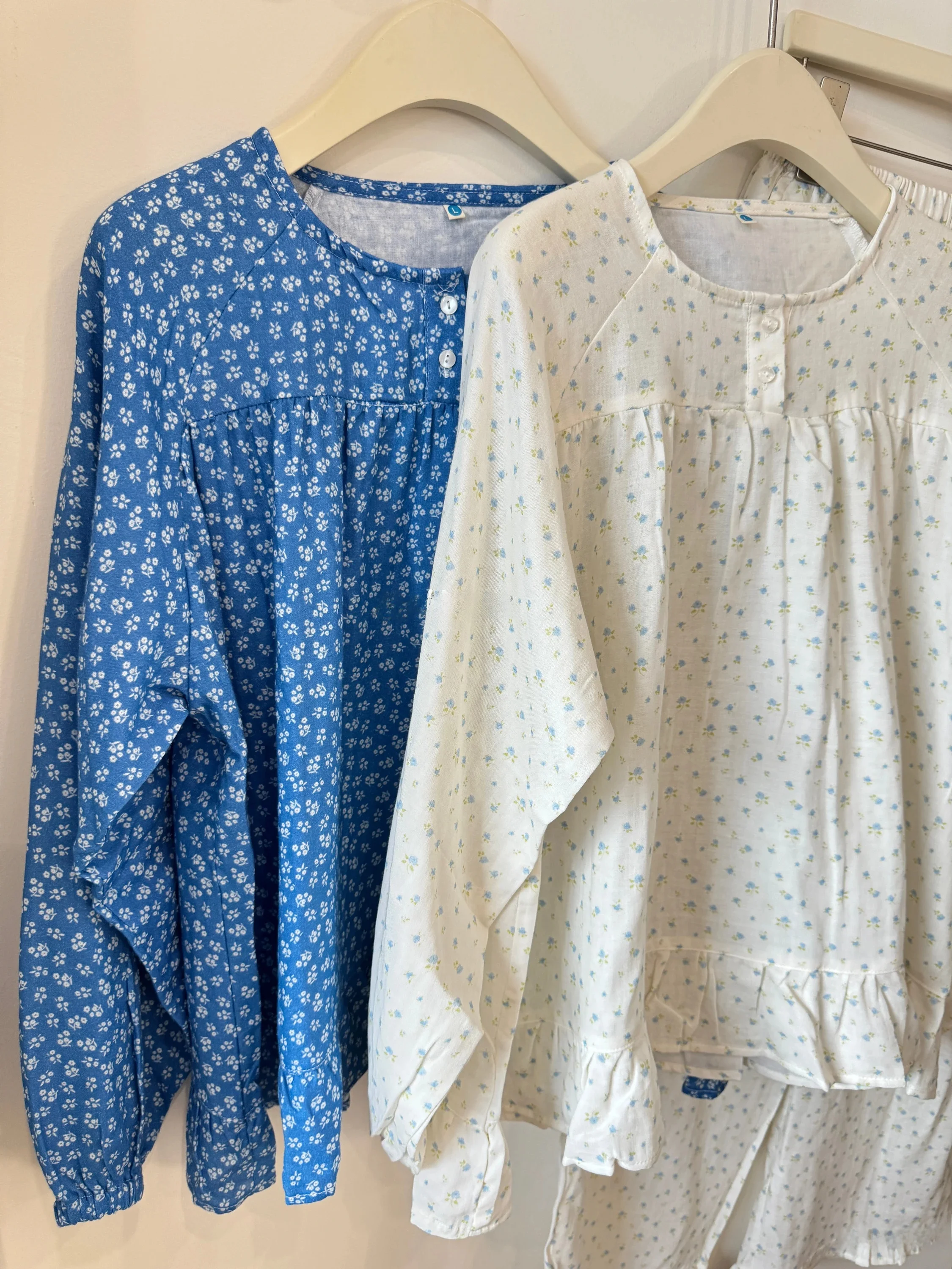 korean-style-double-layer-cotton-sleepwear-long-sleeve-loose-sweet-home-clothes-for-women-autumn-comfortable-breathable