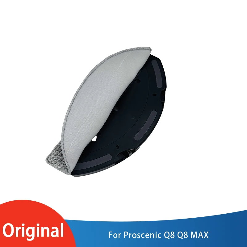 Image of Original Staubsauger Mopp Tuch Halter und Mopp Tuch Mopp halterung für Proscenic Q8 Q8 MAX Robotic Staubsauger Ersatzteile