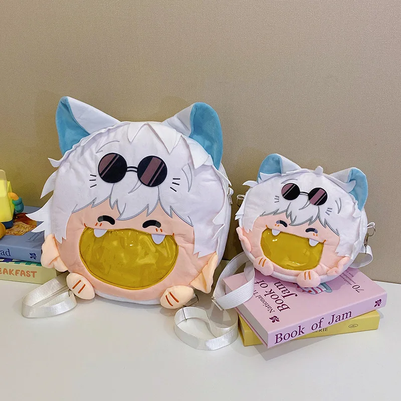 

Jujetsu Kaisen мультфильм забавный милый Gojo Satoru красивая девушка аниме рюкзак большой емкости подарки на день рождения