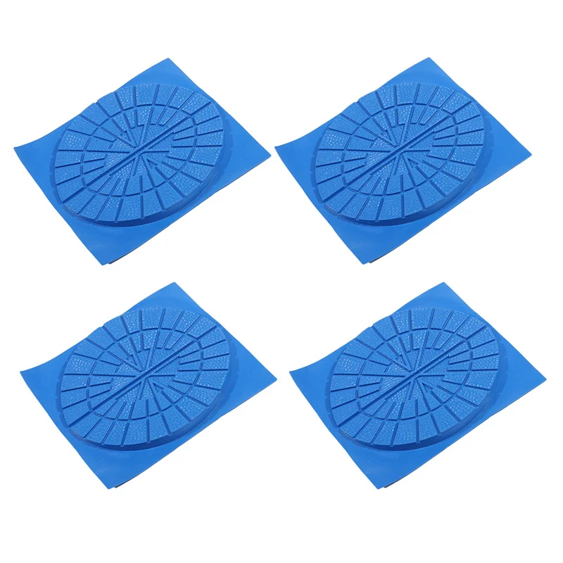 4pcs Wear-resistant Outsole Insoles For Shoes Repair Anti-slip Selfadhesive Sole Protector Sticker Sneakers Heel Rubber Shoepad