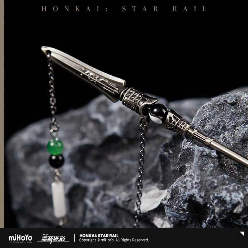 [Original] Danheng Hairpin MiHoYo Official Genuine Honkai Star Rail DanHeng Theme Impression Hairpin Doujin Cosplay Gifts