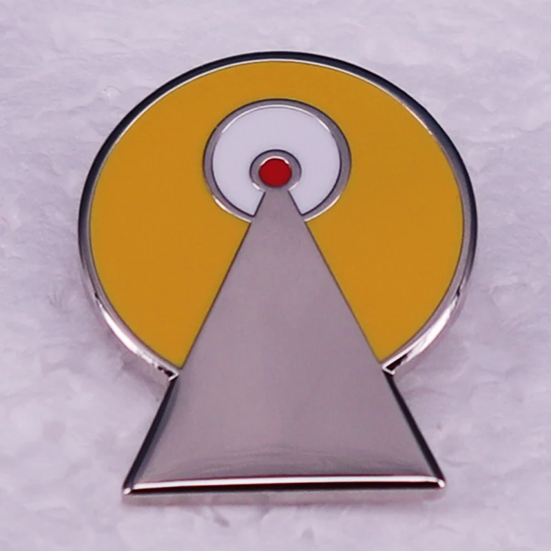 Stars IDIC enamel pin Vulcan philosophy badge Science Fiction TV Series jewelry