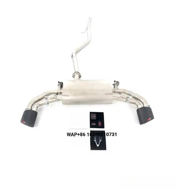 China Factory Auto Parts Exhaust Car Electric Muffler System for Q5 2.0T 2018+ RSQ5 Style