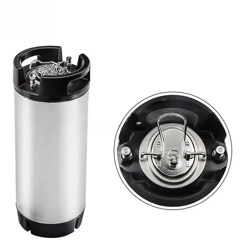 Multifunctional Nitro Brewing Coffee Tea Soda Ball  Bucket with Rubber Handle