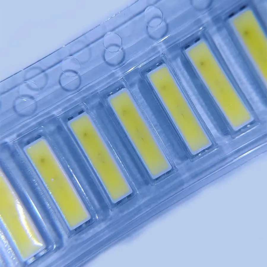 100pcs/Lot SMD LED 8520 3V 0.5W 160mA Cool White For TV Repair Backlight Application 8.5*2.0mm