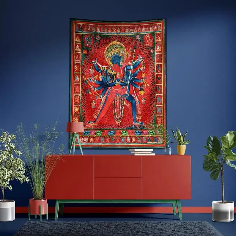 Chakrasamvara Wall Tapestry Hanging