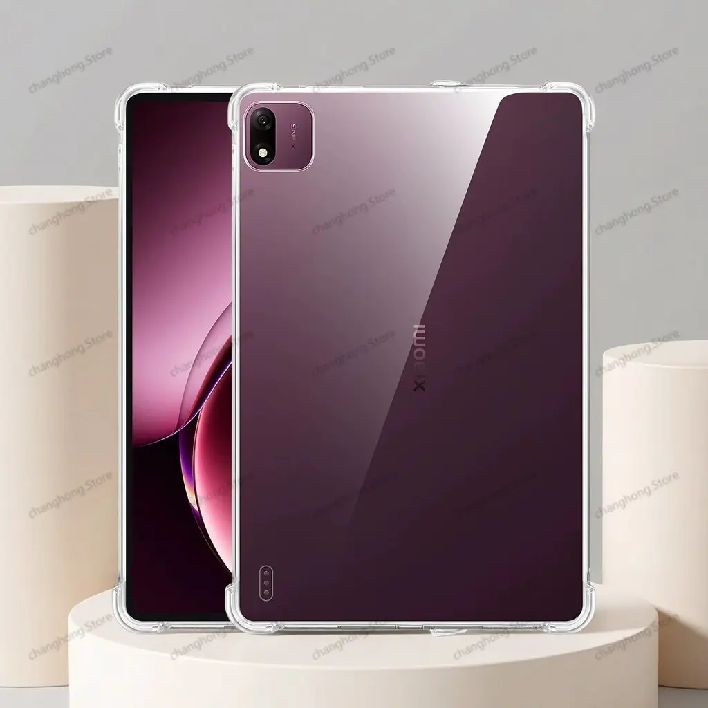 For Xiaomi Pad 9 11.2 inch 2026 Soft TPU Case Clear Cover for MiPad 9 Pro Max 13.3 Transparent Silicon Tablet Cover Mi Pad 9 Pro