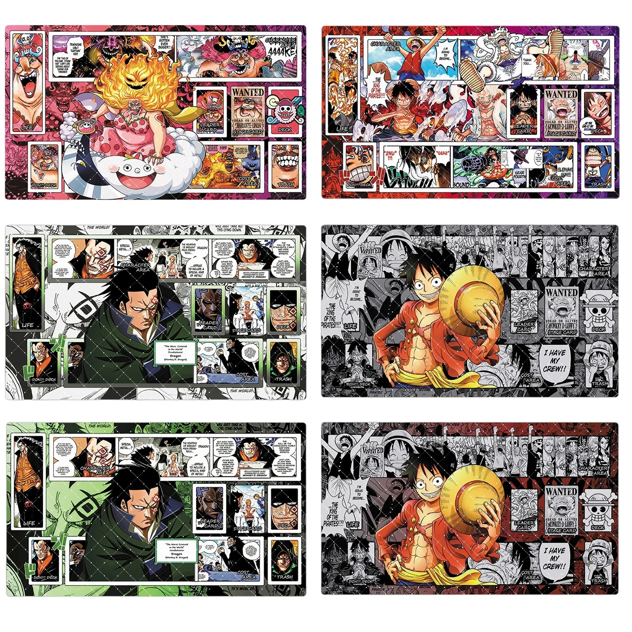 Door Mat Blank - 600x350mm One Piece Monkey D. Luffy
