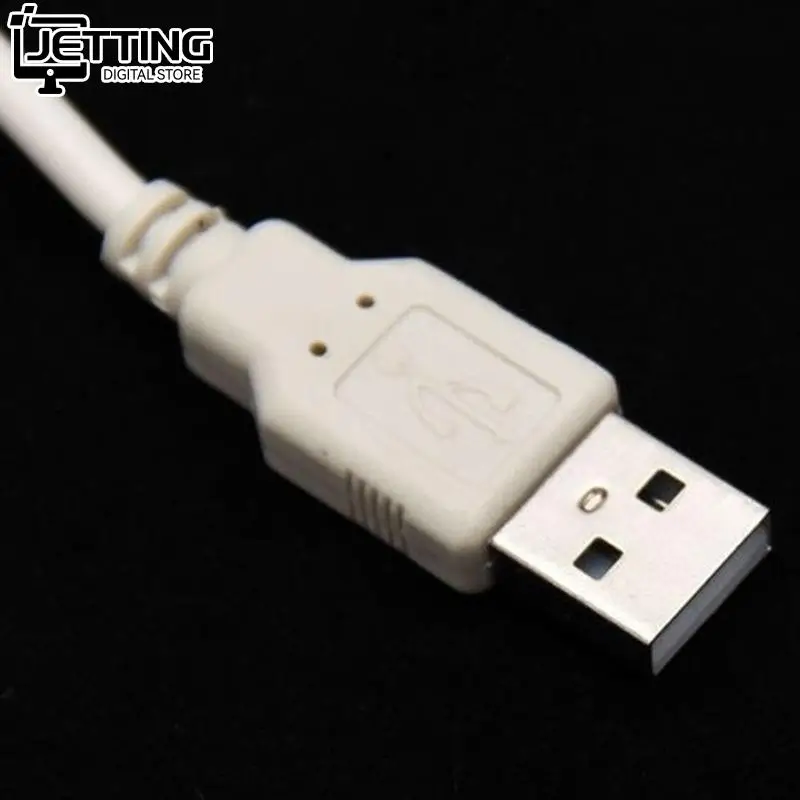 1pc USB Male to PS2 Female Cable Adapter Converter Use For Keyboard Mouse