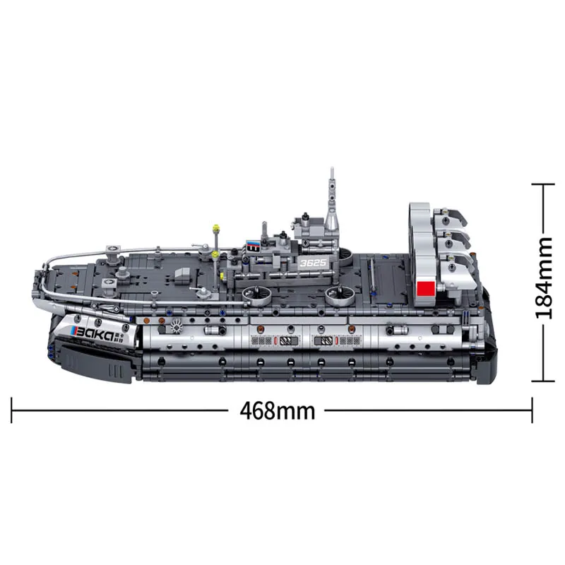 1676pcs MOC Technical Bison Hovercraft Building Blocks mattoni assemblaggio di giocattoli modello per Set regalo di compleanno per ragazzi